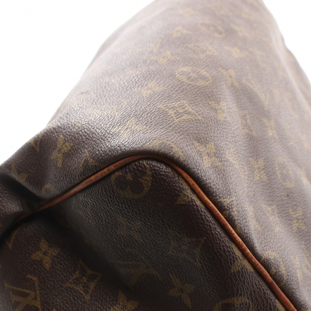 Louis Vuitton Speedy 30 Monogram Handbag Leather Brown - Picture 7 of 8